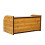 Wooden Roll Top Kitchen Storage Box Bread Box Kitchen Food Storage-Requires Assembly 4