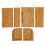 Wooden Roll Top Kitchen Storage Box Bread Box Kitchen Food Storage-Requires Assembly 6