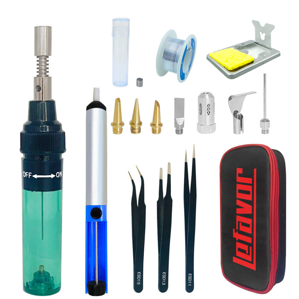 1300 Celsius Butane Gas Welding Soldering Irons Welding Pen Burner Blow Torch Gas Soldering Iron Cordless Butane Tip Tool 5063131203370