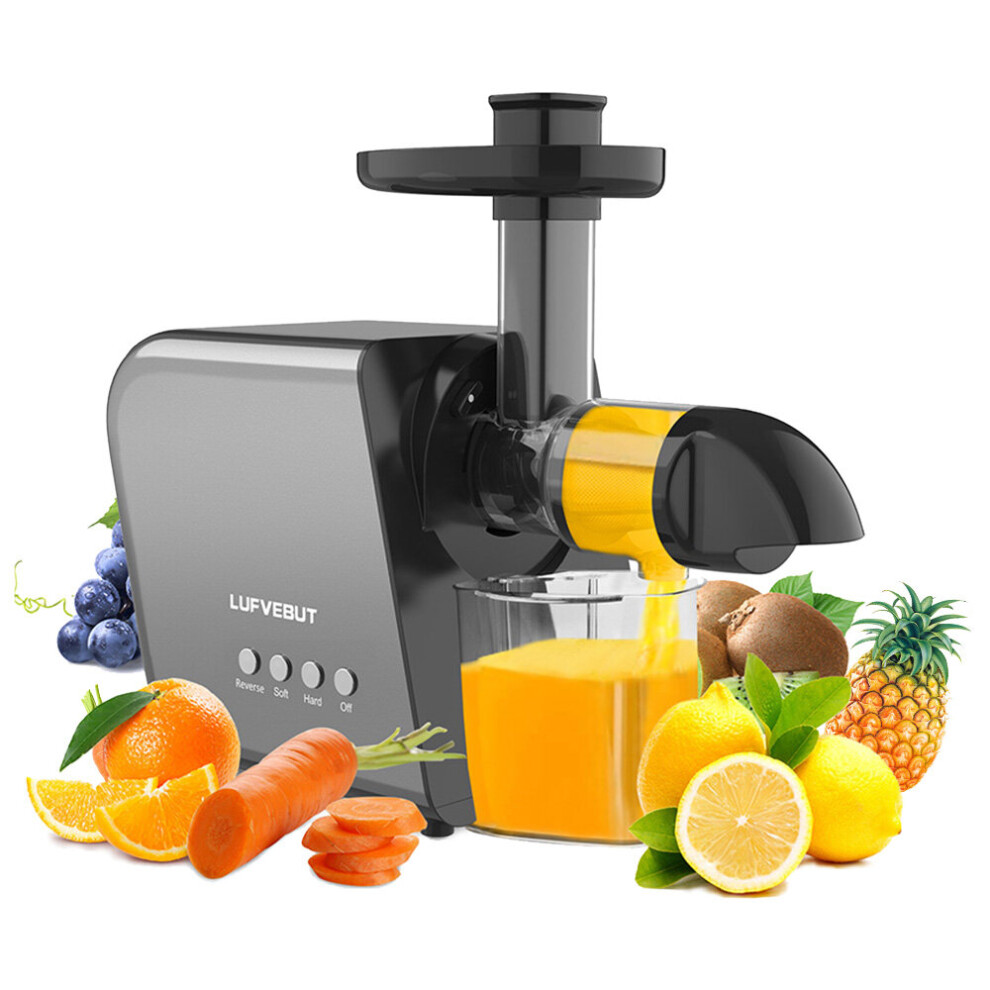 LUFVEBUT Slow Press Juicer Electric Vegetables And Fruits Nutrition Soft And Hard Modes Quiet Motor Freeshipping Lemon Juicer-image-OPC-PBNKGJ9-NEW