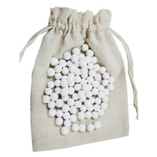 500g Pie Baking Beans Beads Press Stone Weights with Storage Drawstring Bag Food Grade Ceramic High Temperature Resistance Tools