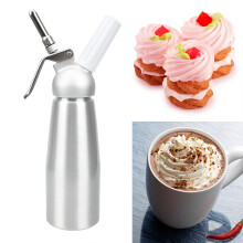 Professional Aluminium Whipped Cream Butter Dispenser 500ml 1000ml Cream Whipper Dessert Tools Cake Bake Tools