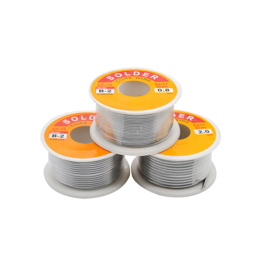 45Ft Tin Lead Tin Wire Melt Rosin Core Solder Soldering Wire Roll No-Clean 5063131203462
