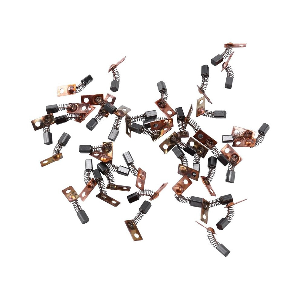 40Pcs Electric Motor Carbon Brushes Replace For/Saeyang Series Grinding Machine Micromotor Handpiece 3X3x4.5mm 5063131293586