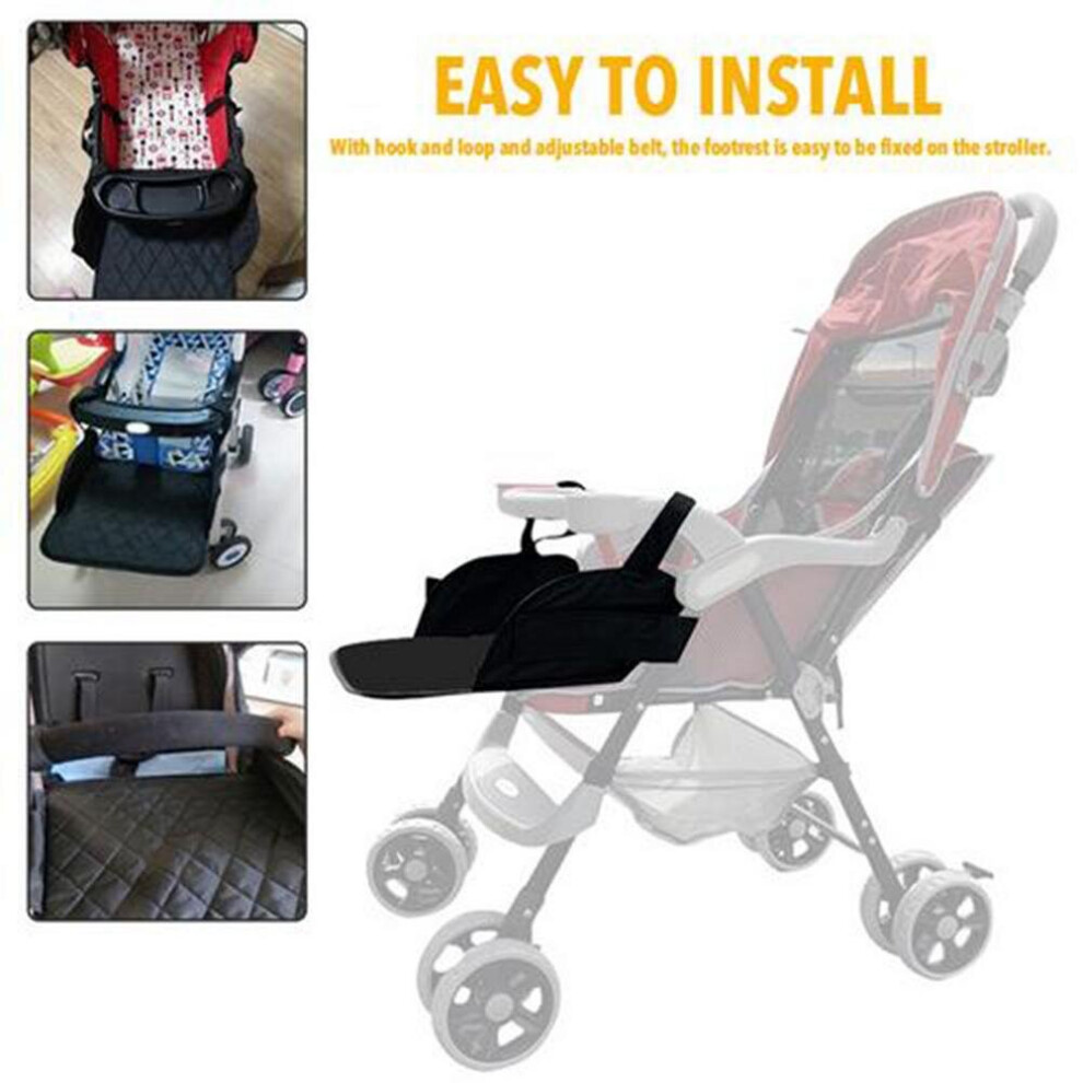 Stroller footrest deals