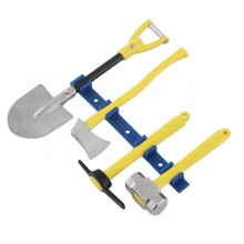 4Pcs Metal Mini Shovel Hammer Axe Pickaxe Tool for 1/10 RC Car TRX4 SCX10 D90