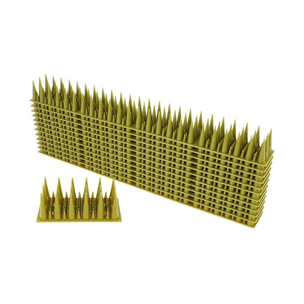 12 Pcs Bird Spikes Repellent Spikes For Bird,Cat,Raccoon And Other Small Animals Fence Spikes Pigeon Spikes Fence Kit 5063131243413
