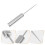 1pc  Durable Ice Pick Stainless Steel Ice Piton Ice Cold Chisel for Bar (Silver) 3