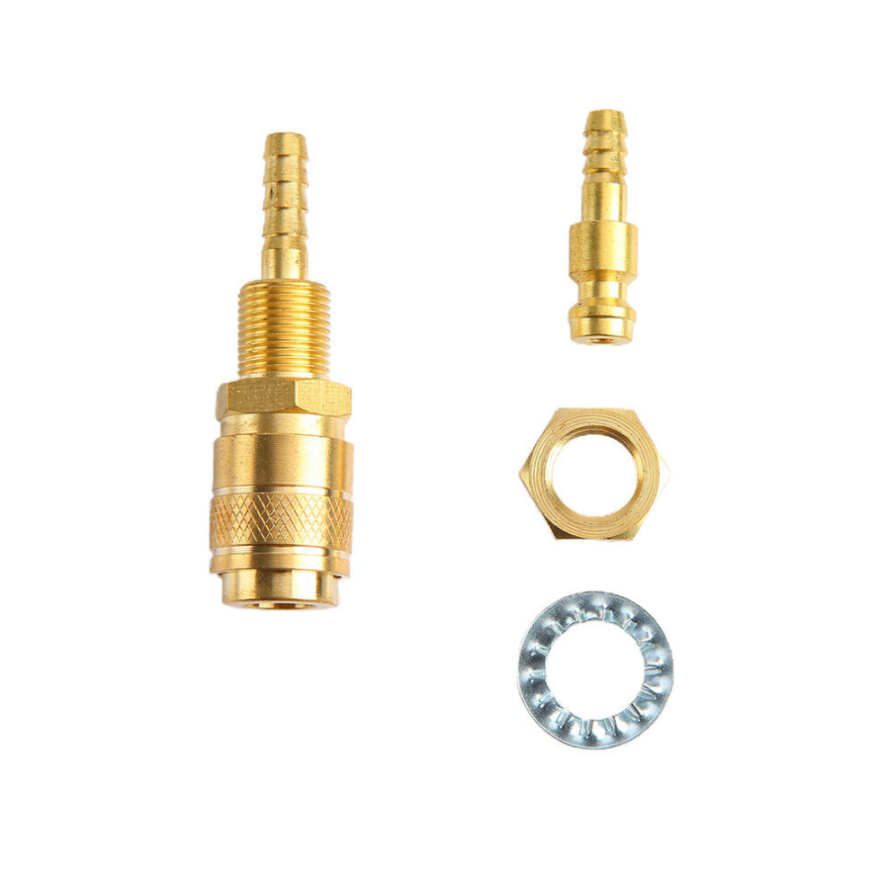 6Mm Water Cooled Welding Torch Connector Anti-Rust Brass Hardware Tool 5063131278071