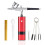 HHC Single Action Airbrush Set Portable Red Compressor Spray Pen With Mini Pump For Makeup Hair Beauty Nail Temporary Tattoos 1