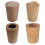 Garbage Bin Solid Wood Waste Bin Household Wastebasket Kitchen Decorative Storage Baskets 1