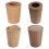 Garbage Bin Solid Wood Waste Bin Household Wastebasket Kitchen Decorative Storage Baskets 7