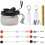 0.3mm Dual Action Airbrush Spray Gun EU US Plug Air Compressor Kit Art Painting Manicure Craft Spray Model Air-brush Nail Tool 7