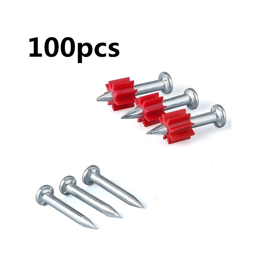 100Pscs Hard Cement Wall Steel Nails Hardened Advertisement Nail Cement Steel Nails Furniture Hardware Nails 5063131254532