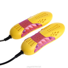 220V 10W EU Plug Racing Car Shape Light Voilet Shoe Dryer Odor Deodorant Heater N07 20
