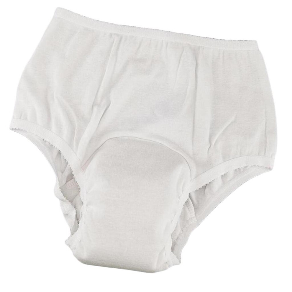 Wejoy Washable Absorbency Incontinence Aid Cotton Underwear Briefs For Women