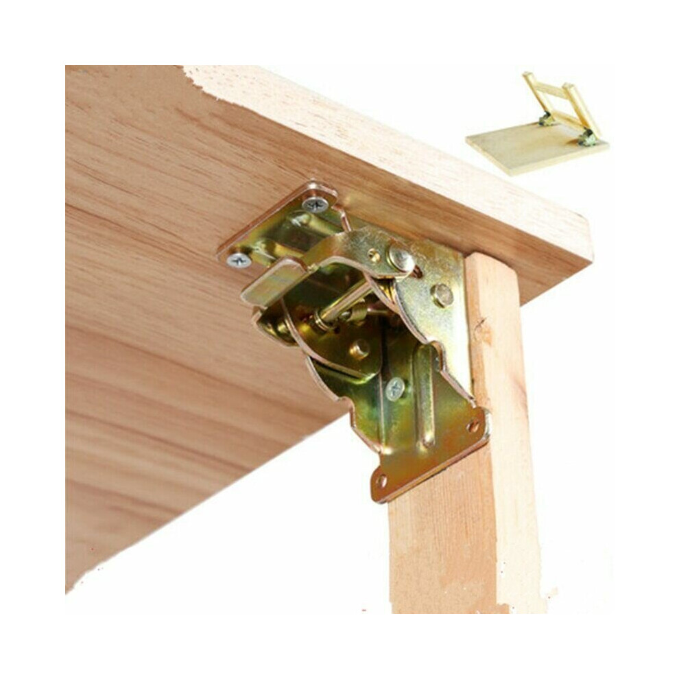 Iron Folding Hinge Table Leg Brackets Foldable For Table Chair Extension Tables Foldable Self Locking Fold Feet Hinges 5063131250800