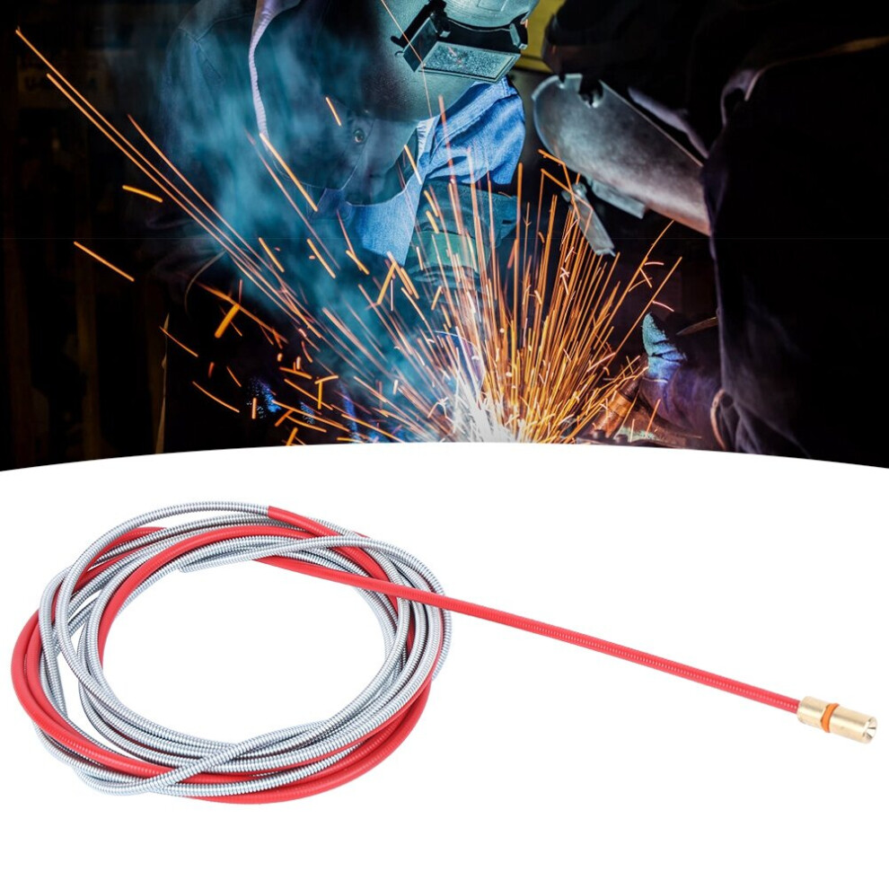 Welding Liner Hardware Accessory Co2 Weld Torch Accessory 5-Meter Aluminum Alloy + Brass Welding Tool 5063131278132