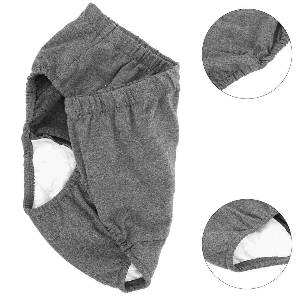 Wejoy 1Pc Elderly Urinary Underwear Elderly Diaper Washable Incontinence Underwear