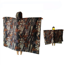3 in 1 Raincoat Backpack Rainwear Rain Coat Hood Hiking Cycling Rain Cover Poncho Waterproof Tent Outdoor Camping Tent Mat