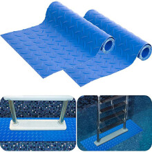 1pc Multipurpose Swimming Pool Ladder Mat Anti Slip Rubber Pool Step Pad Professional Fountain Anti-skid Cushion
