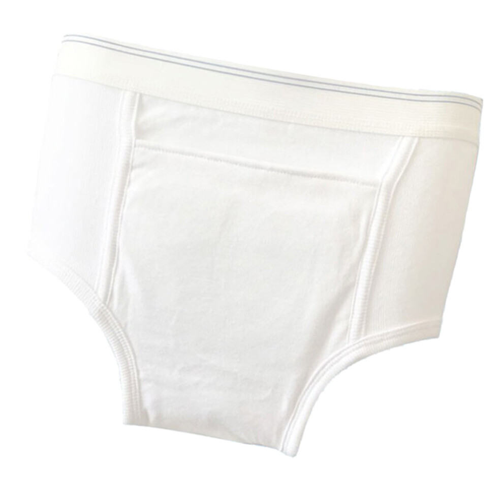 Wejoy Washable Absorbency Incontinence Aid Cotton Underwear Briefs For Men
