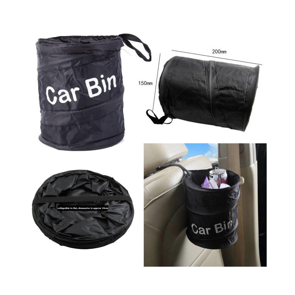 Mini Waste Bins For Car Wastebasket Trash Can Litter Container Cars Pop Up Garbage Bins Bag Water 5063131186895