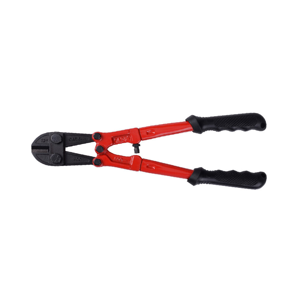 12 Inch Bolt Cutter Heavy Duty Thicken Flat Nose Wire Cutting Pliers Strong Shear Lock Chain Scissor Multifunction Wire Clippers 5063131280982