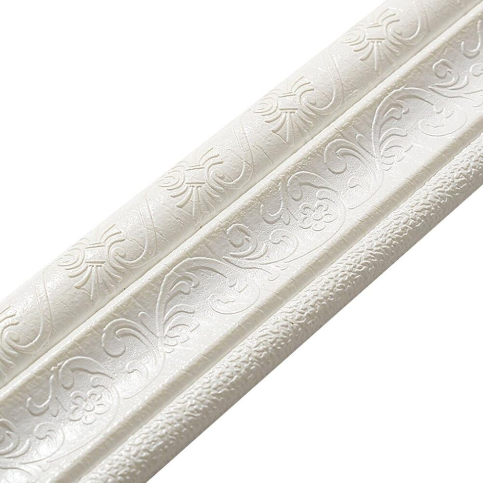 Wallpaper Border Peel And Stick Wall Border Waterproof Wall Border Self-Adhesive Mirror Borders Wall Decor For Kitchen Bathroom 5063131243567