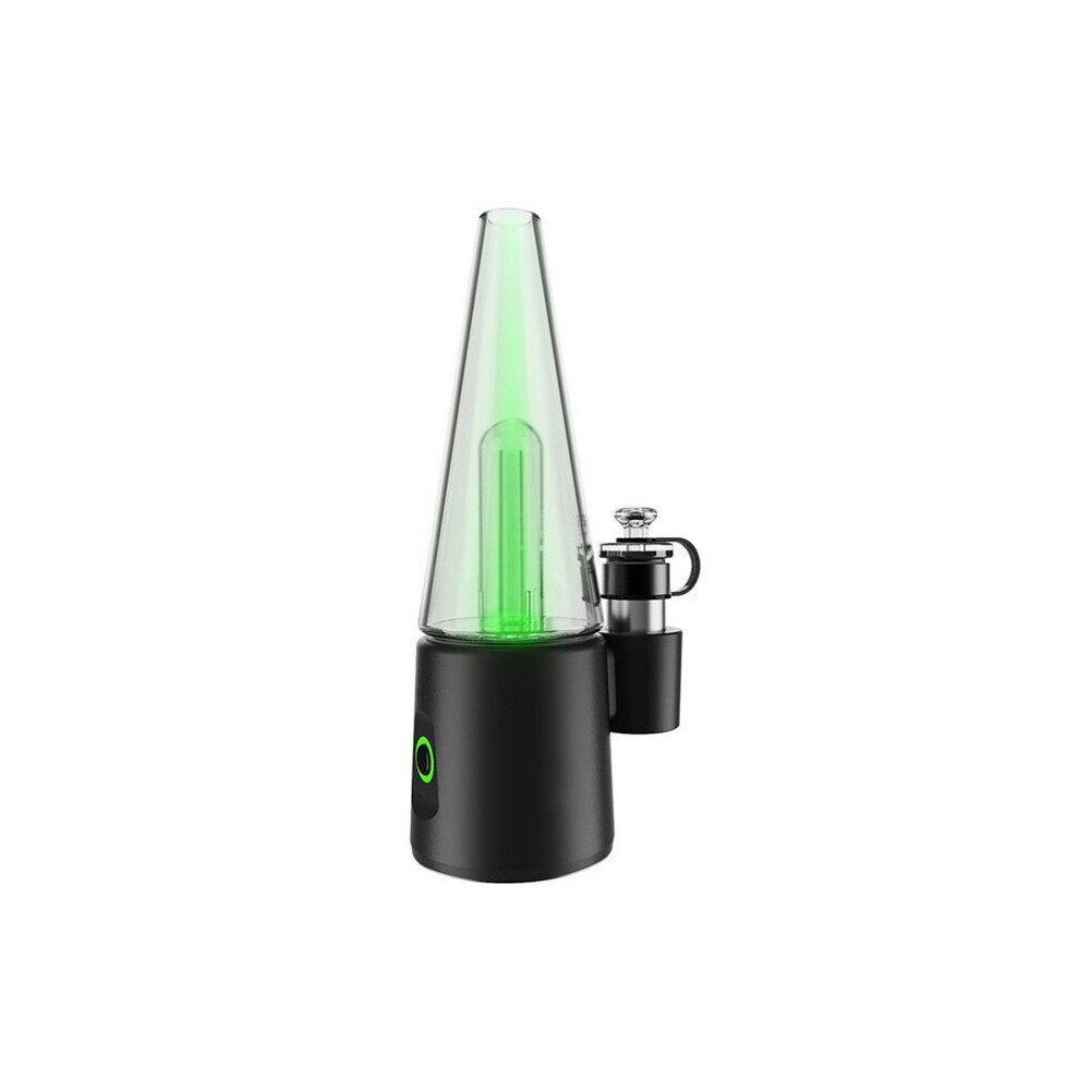 Wejoy Black Electronic Hookah Dab Rig Starter Kit 4000Mah Battery 4 Gear Heat Settings Dry Herb Vapor Pipe For Enail Wax Concentrate Shatter