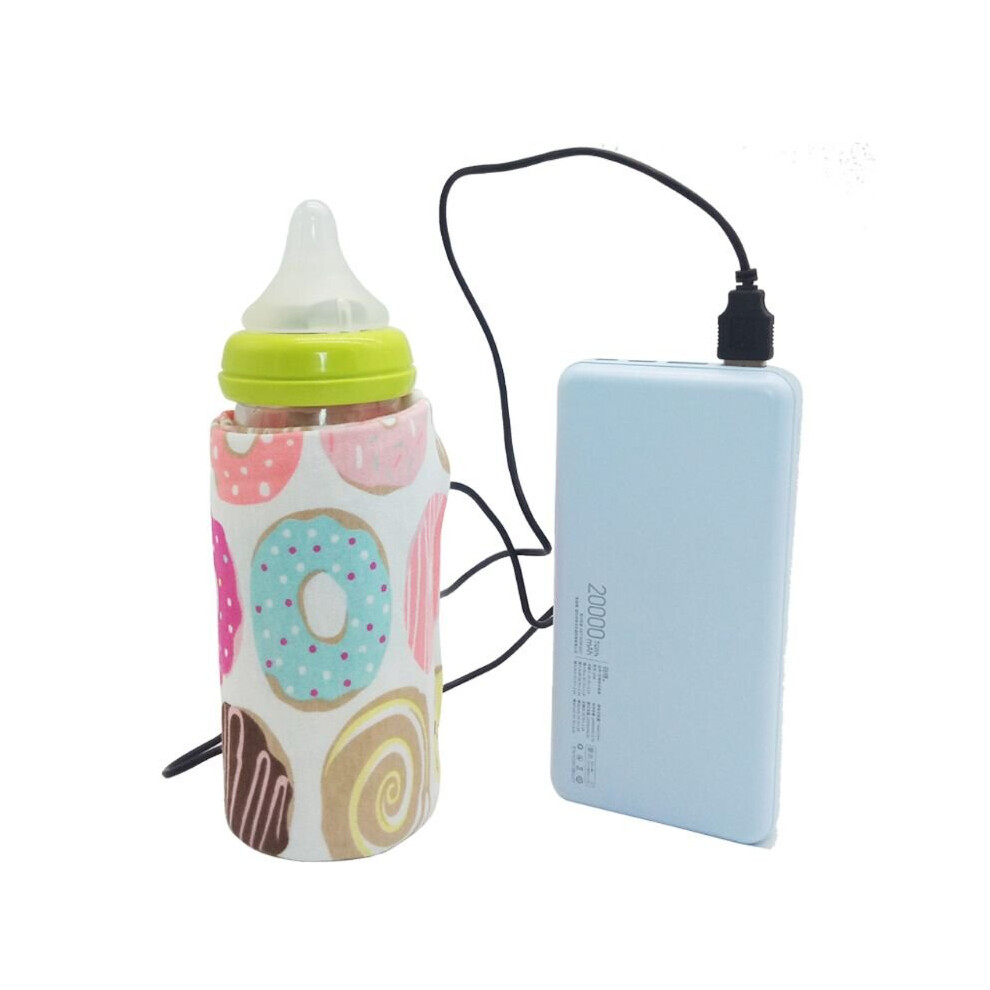 Usb Milk Water Warmer Mother And Baby Travel Stroller Insulated Bag Bebe Nursing Bottle Heater Wejoy