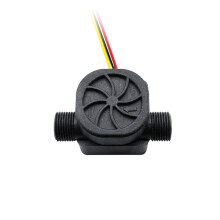 Micro Hall Effect Magnetic Saier Flowmeter Liquid Water System Pulse Signal Water Flow Meter Sensor Control SEN-HZ21WA