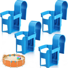 Poolside Cup Holder Sturdy Pool Drink Holder Accessories Fits Most Pools For Above Ground Pools Pool & Spa Accessories Shelves