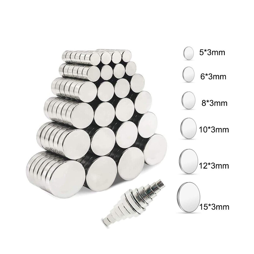 10-100Pcs 3Mm Thick Magnet Powerful Magnetic Small Round Rare Earth Magnets Search Magnets 5063131287660