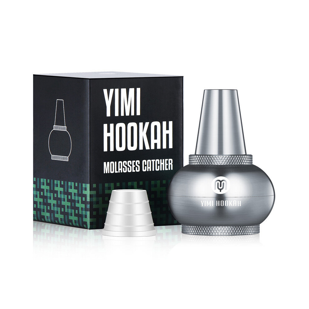 Wejoy Yimi Hookah Aluminum Shisha Molasses Catcher Large Chamber Smooth Air Flow Universal Fit Dia 5.5Cm Height 7.4Cm