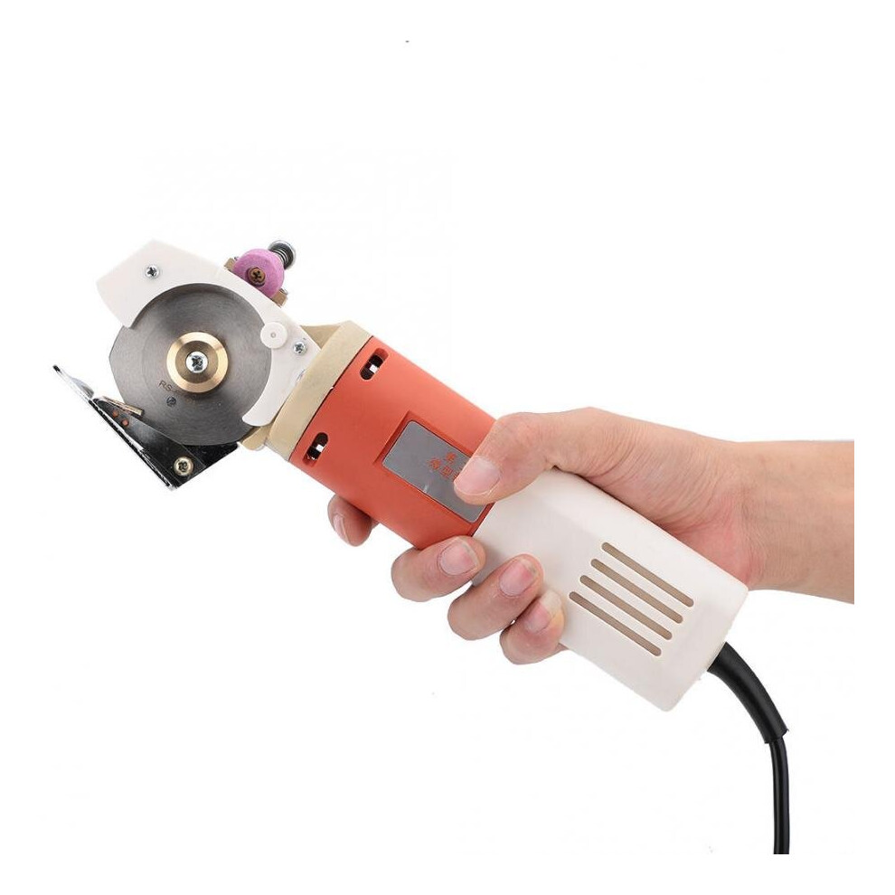Wood Router 220V Handheld Portable 65Mm Rotary Blade Electric Round Electric Cloth Cutter Fabric Round Knife Cutting Machine 5063131284522