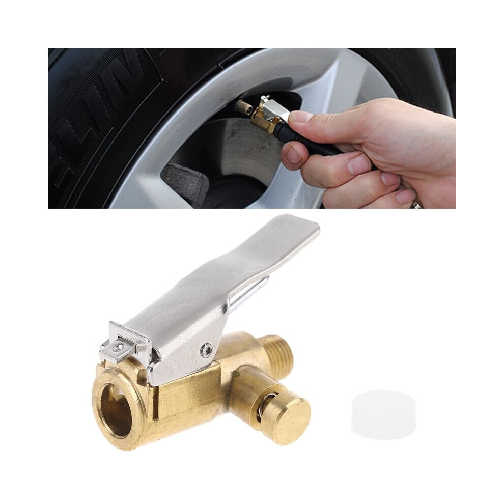 Car Tire Inflator Chuck Air Compressor Pump Lock On Nozzle Fine Thread Deflation 5063131281163