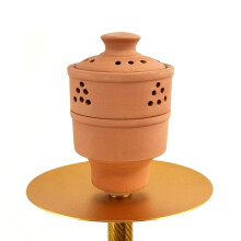 New Ceramic Bowl Amy Deluxe"Shisha Hookah Shisha Bowl Hookah Molasses Bowl Clay Hookah Bowl,Big Volume,Strong Air Ventilation