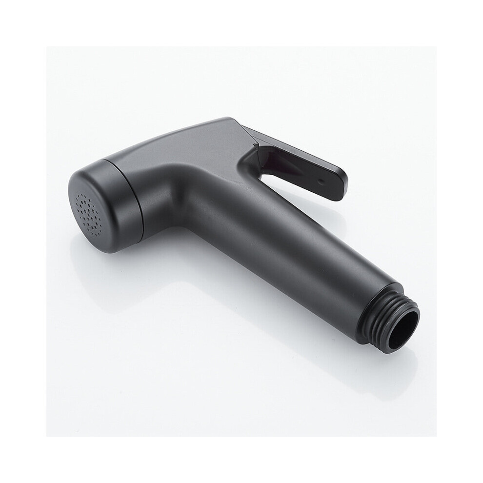 1Pc Abs Black Handheld Bidet Toilet Sprayer Sprayer Baby Diaper Cloth Sprayer G1/2' 5063131264647
