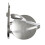 Foldable 8 Inches Uncoated Aluminum Heavy Duty Dough Press Tortilla Maker Bakeware  Pie Tools Durable Hand Press Type 6