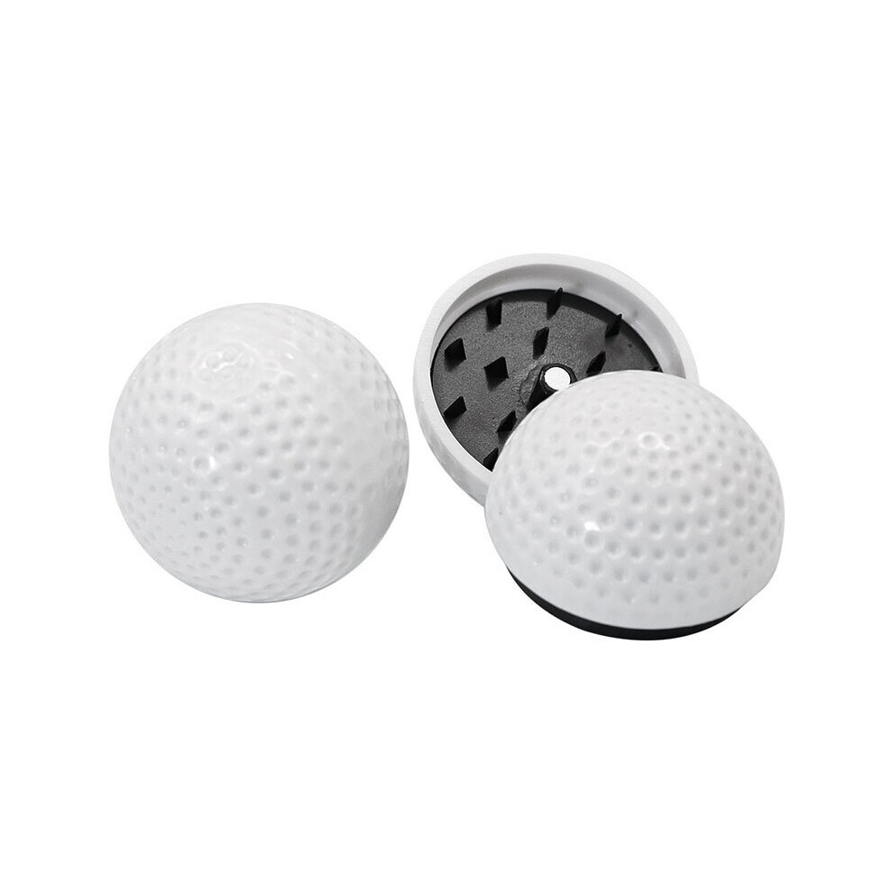 Wejoy High Quality Golf Styling Plastic Tobacco Grinder 2 Layers Spice Herb Tobacco Grass Grinder For Smoking Weed Accessories