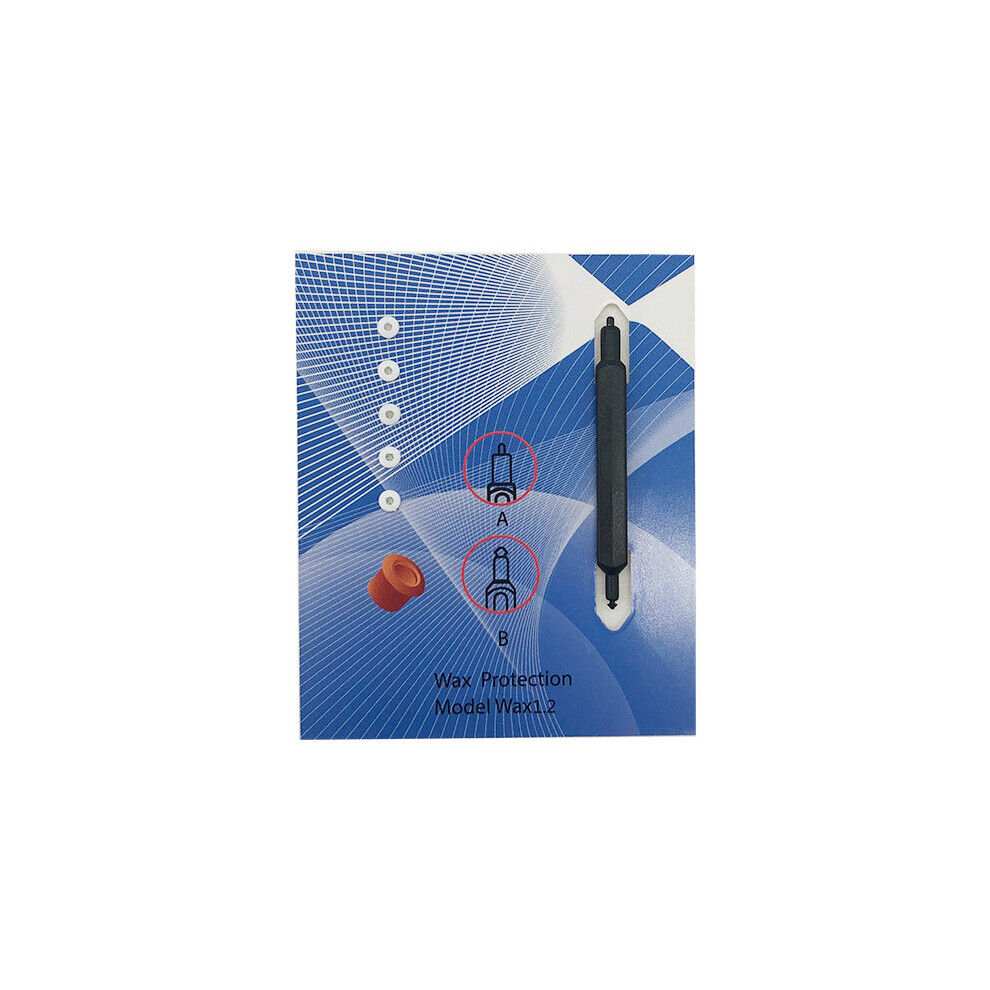 Wejoy 1Card Wax Guard Hearing Aid Digital Earwax Filters Prevents Earwax Cerumen From Hearing Aids
