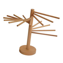 Pasta Drying Rack with Arms Accs Storage Compact Quick Installation Wooden Holder Dryer Food Noodles Spaghetti Kitchen