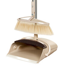 Broom and Dustpan Set Standing Dust Pan Wind Proof Broom Cleaning Brush Broom Dustpan Set for Home