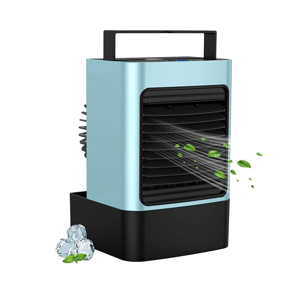 Portable Air Conditioner Fan,Mini Personal Evaporative Misting Fan Air Conditioners Fan with Handle for Room Outdoor