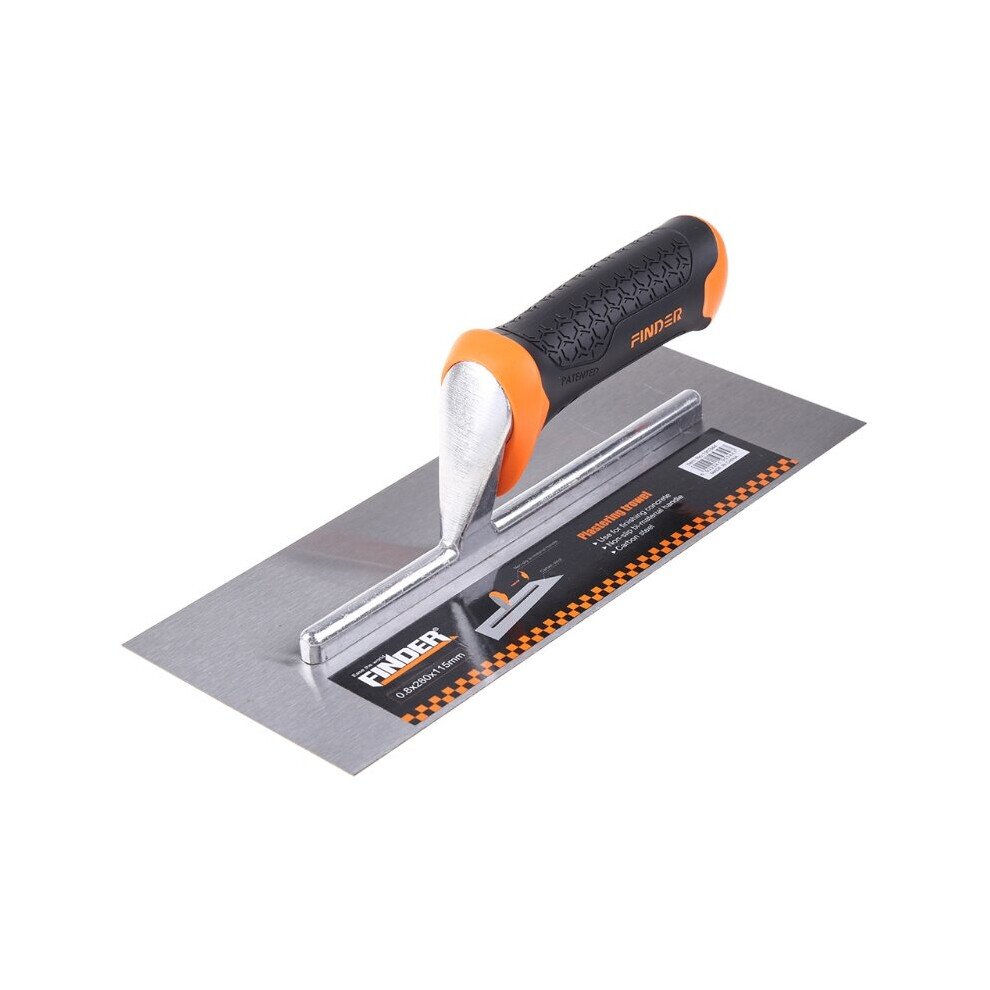 2021 New 280X115mm Durable Carbon Steel Concrete Finishing Float Trowel For Home Room Decoration Kit Construction Site Tools 5063131275087