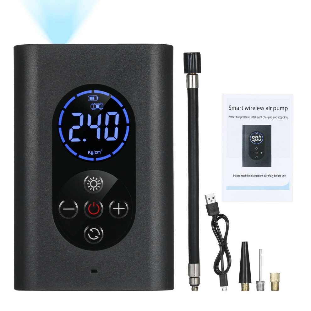150Psi Portable Car Air Compressor Pump Inflator Rechargeable Car Tire Inflatable Compressor Air Pump For Motorcycle Bicycle 5063131281194