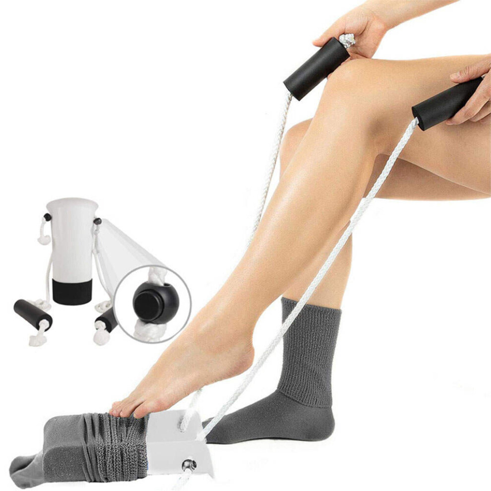 Wejoy Sock Sliders Aid Helper Kit Helps Put Socks On Off No Bending Shoe Horn Suitable For Socks Foot Brace Support Dressing Assistant