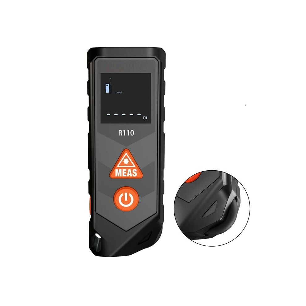 Mini Laser Tape Measure R110 Measuring Tape With Wheel Measurement Usb Charging Laser Rangefinder Professional Construction Tool 5063131268324