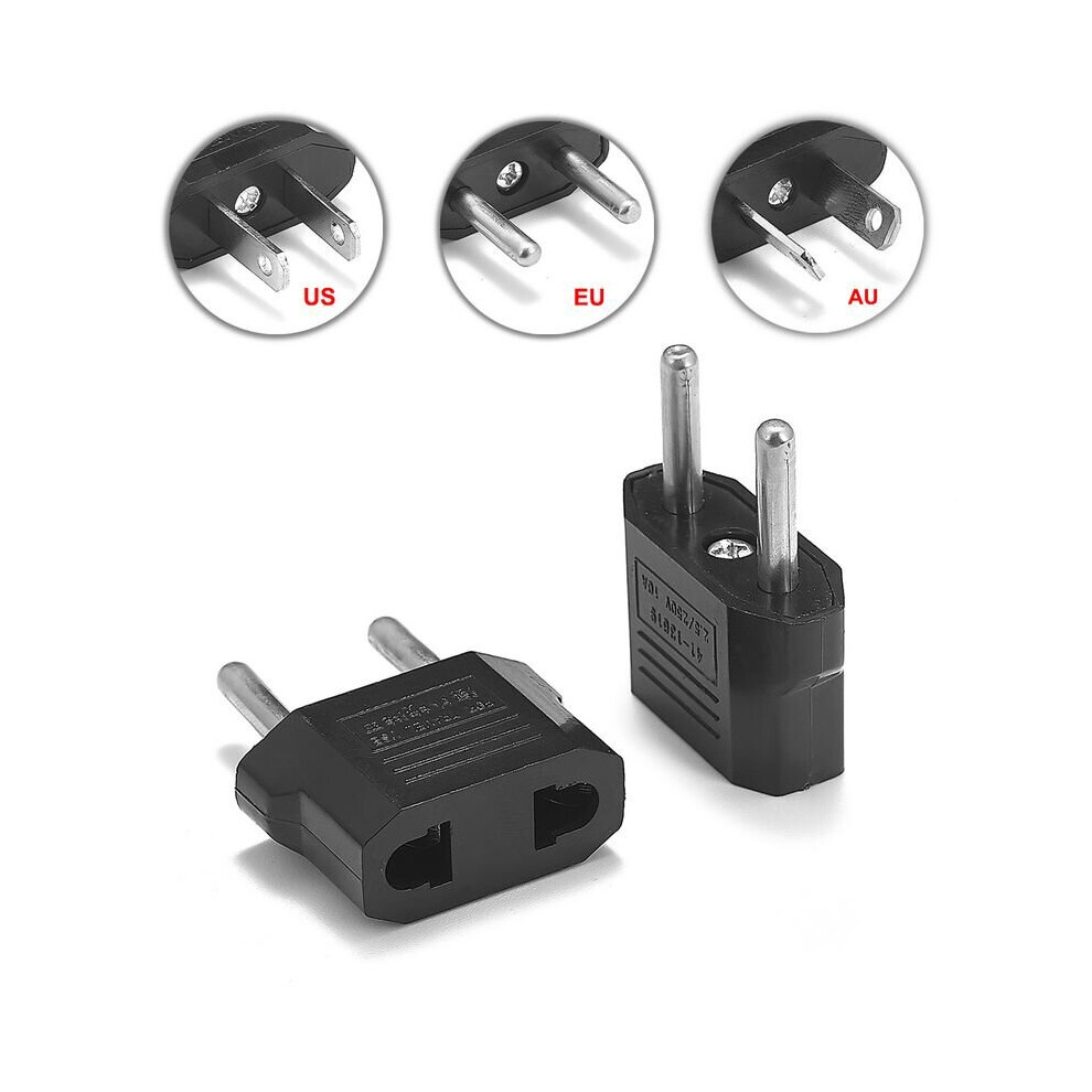 European Us Au Eu Plug Adapter American Japan China Us To Eu Euro Travel Power Adapter Plug Outlet Converter Electrical Socket 5063131291025